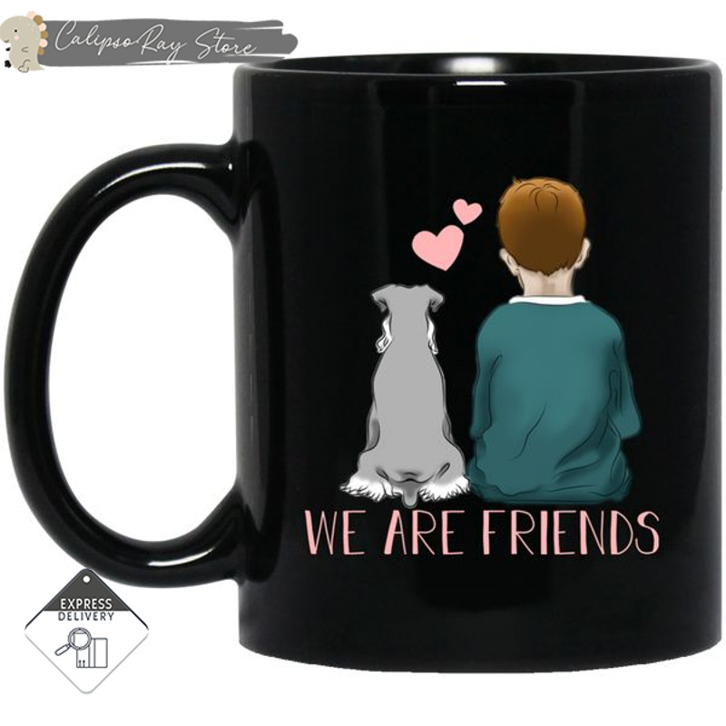 We Are Friends Schnauzer Mugs.jpg