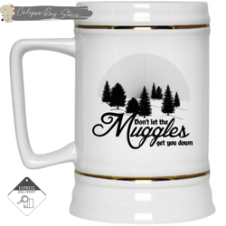 don't let the muggles get you down camping beer steins 1, custom coffee mugs, personalised gifts