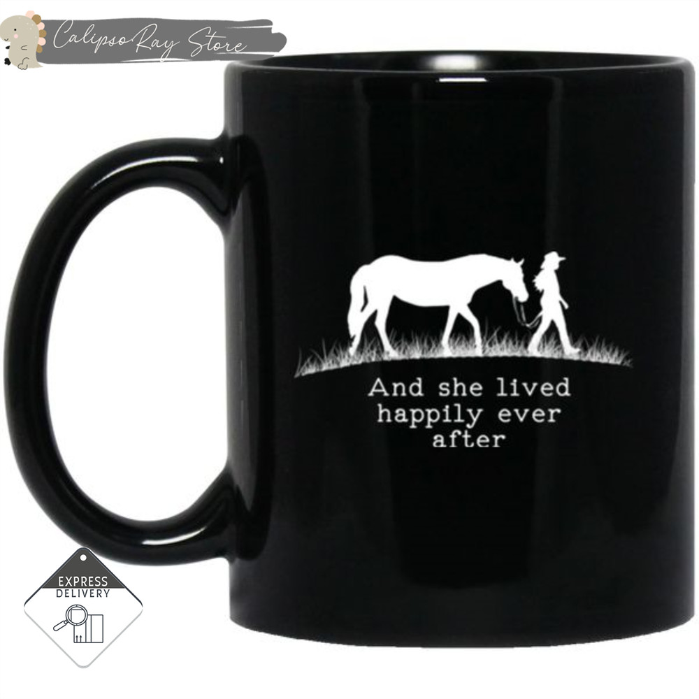 Horse And She Lived Happily Ever After Mugs.jpg