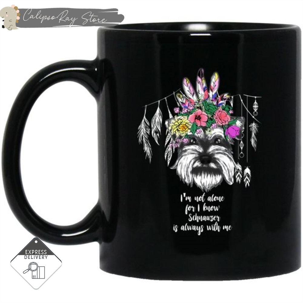 I Know Schnauzer Is Always With Me Mugs.jpg