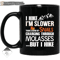 I'm Slower Than The Herd Of Snails Hiking Mugs.jpg