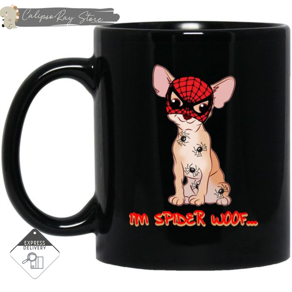 I'm Spider Woof Chihuahua Mugs.jpg