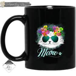 meow cat mugs, custom coffee mugs, personalised gifts