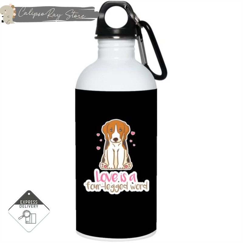Beagle - Love Is A Four-legged Word Mugs.jpg
