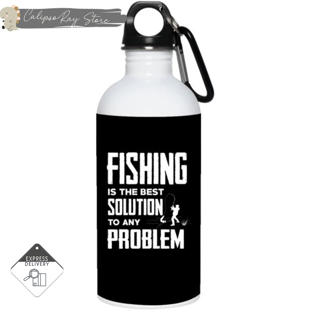 Fishing Is The Best Solution Mugs.jpg