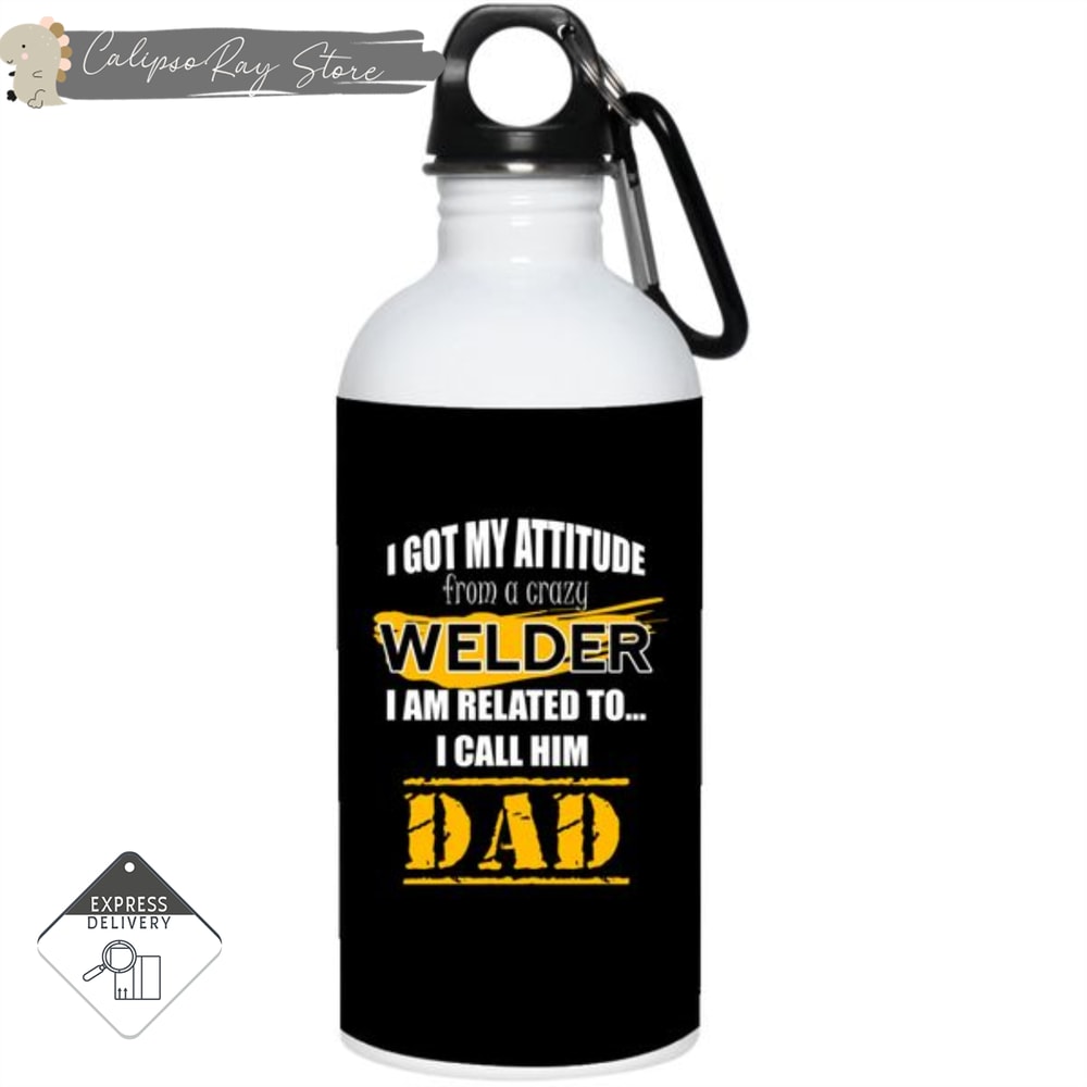 I Got My Attitude From A Crazy Welder Mugs.jpg