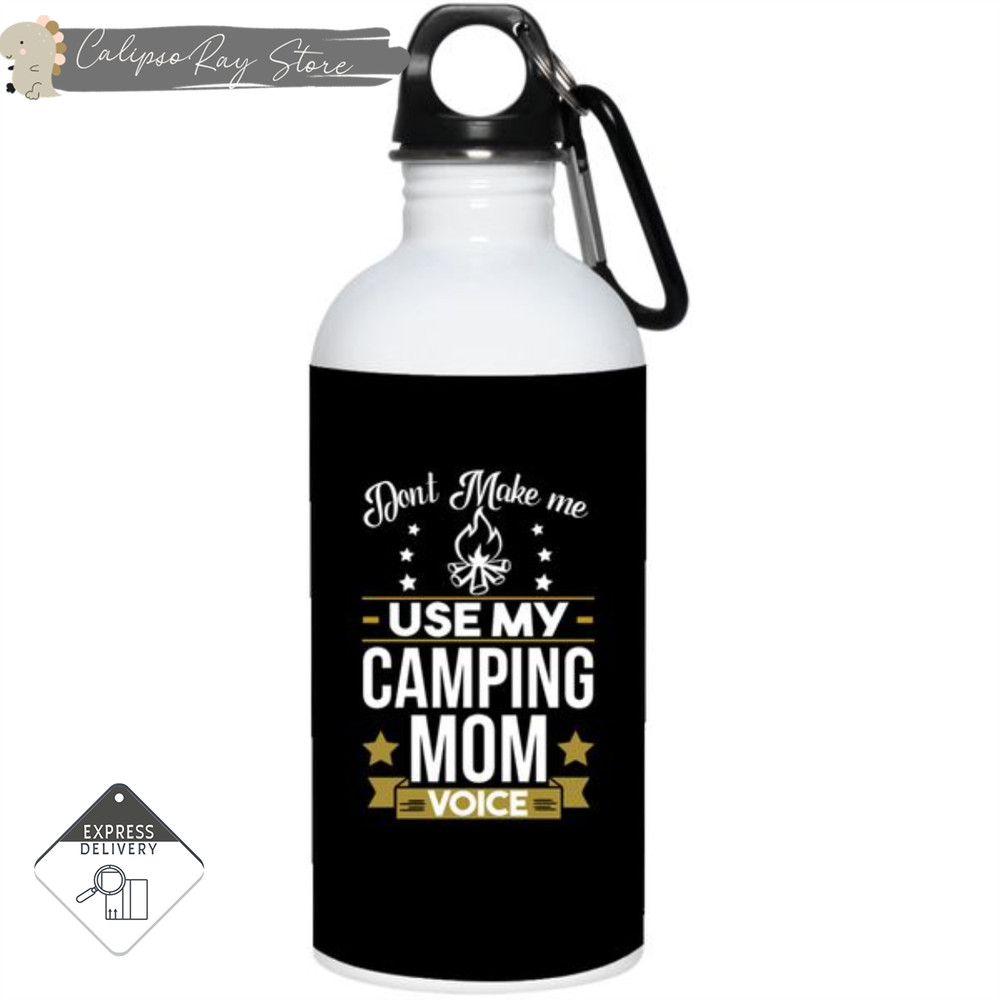 Nice Camping Black Mugs - Don't Make Me Use My Camping Mom Voice.jpg