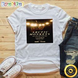 arctic monkeys uk ireland tour 2023 t-shirt