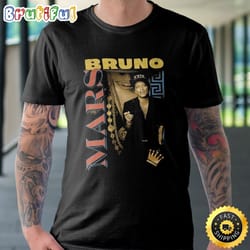 bruno mars 24k magic world tour 2023 merch unisex t-shirt