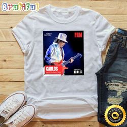 carlos santana film beacon theatre tour 2023 white t shirt