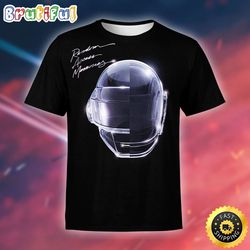 daft punk random access memories unisex black t-shirt