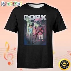 dork gorillaz 2023 basic unisex t-shirt