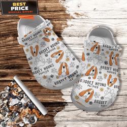 basset hound puppies paws croc crocs shoes gift men women - basset hound papa crocs shoes croc clogs gift birthday- croc