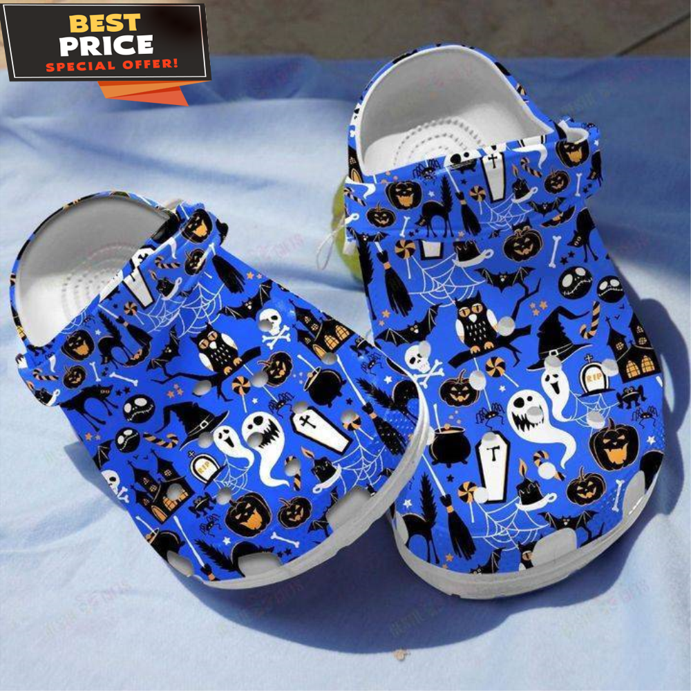 Bat Owls And Cauldron Crocs Classic Clogs Shoes - 365crocs.jpg