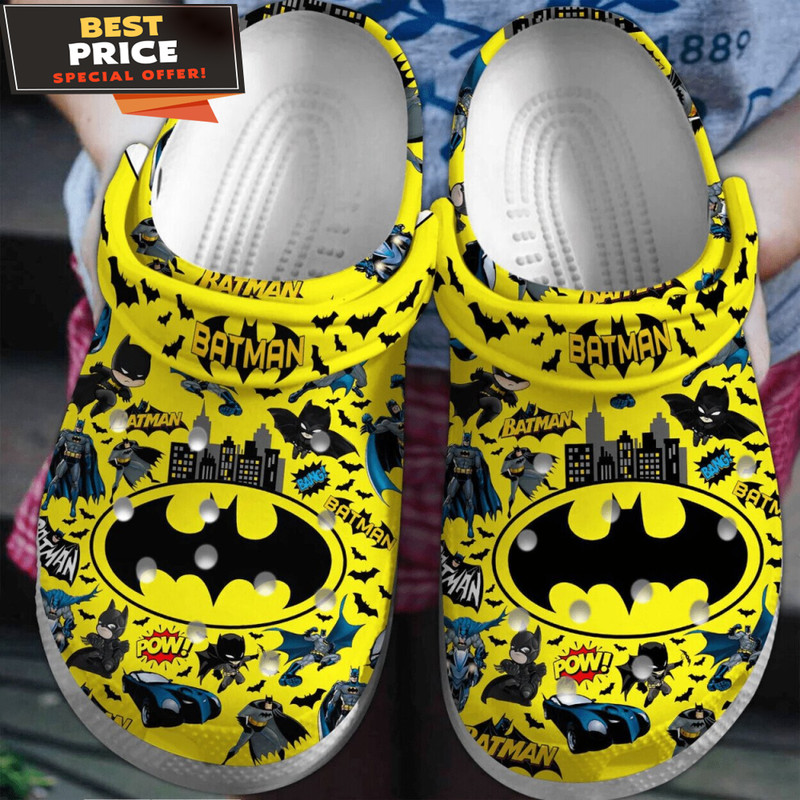 Batman Pow Movie Themed Comfortable Footwear Crocs Clogs Series - 365crocs.jpg