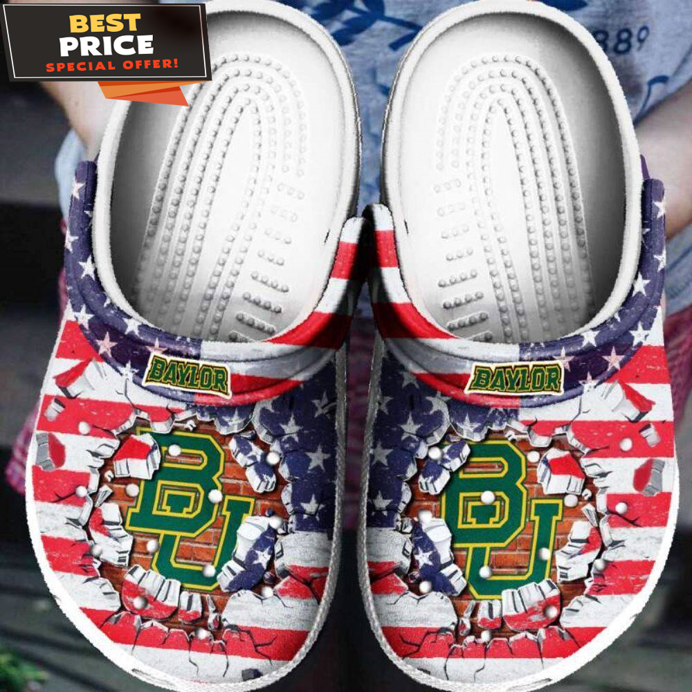 Baylor Bears Football Team Adults Crocs Clog Shoes - 365crocs.jpg