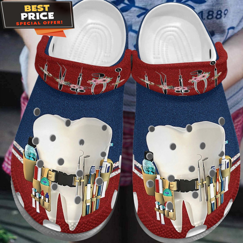 Be A Dentist Outdoor Shoes Clog Crocs Birthday Gift For Friends Colleague - 365crocs.jpg