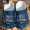 Be Kind Autism Awareness Croc Shoes In A World Where You Can Be Anything Crocs Clog Shoes - 365crocs.jpg