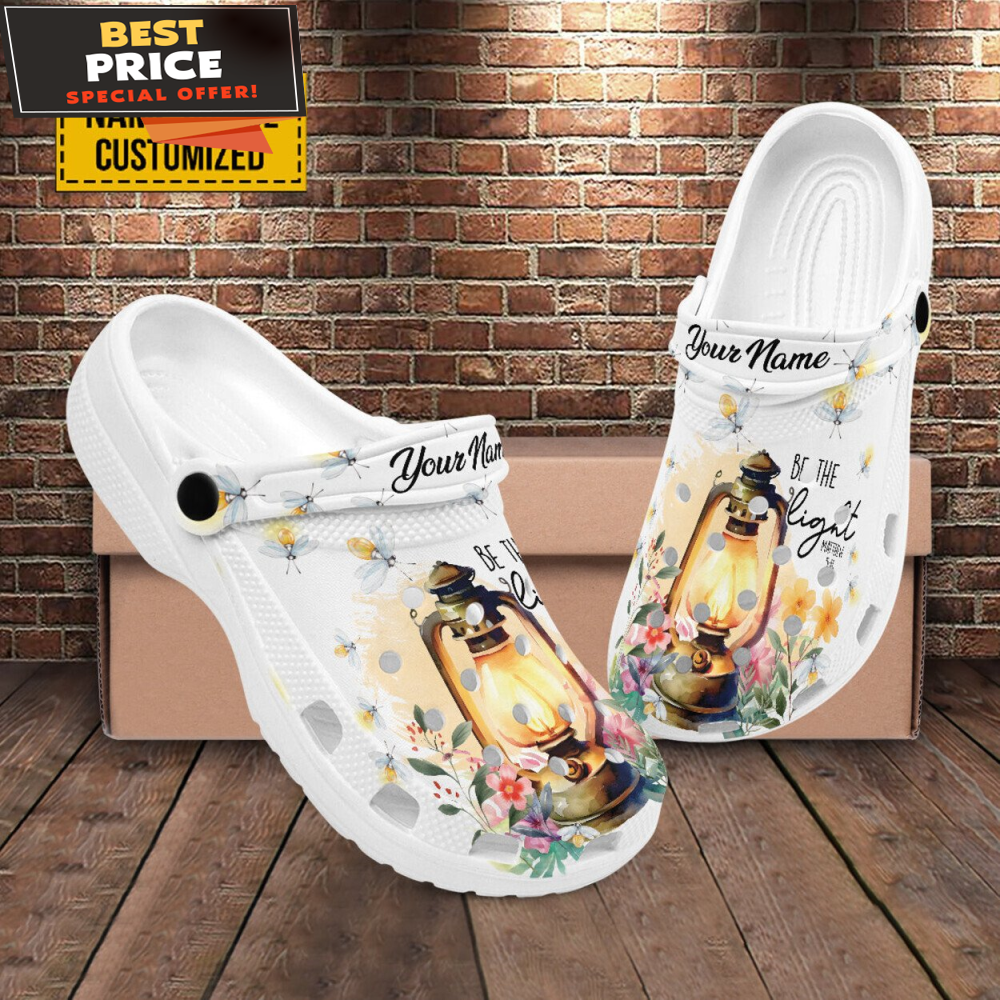 Be The Light Customized Crocs Clogs Shoes Comfortable Gift For Jesus Lovers - 365crocs.jpg