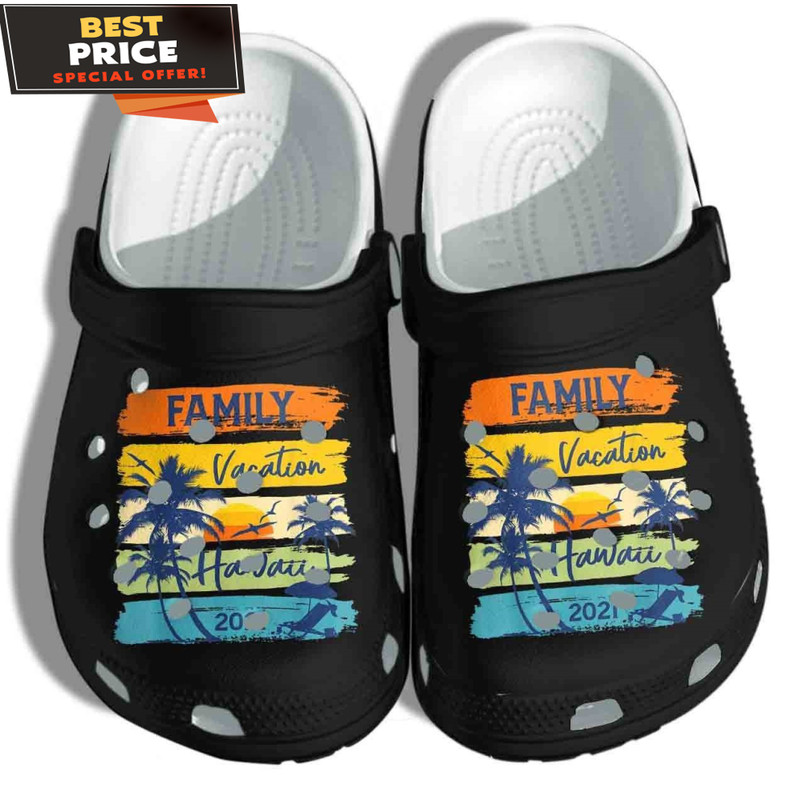 Beach Crocs Shoes Hawaii 2022 Family Vacation Matching - Shoes Clog Birthday Gift - 365crocs.jpg