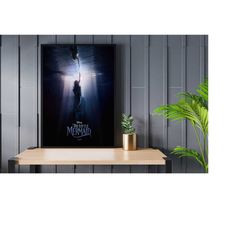 fanmade the little mermaid 2023 print - the little mermaid 2023 quality glossy posters - little mermaid movie canvas, ca