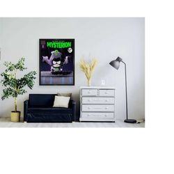 Mysterion Comic Poster Print - South Park Deluxe Satin Surface Poster - Premium Resin Coated Wall Art, Cartoon Movie Pos