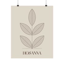 copy of christian hosanna wall art, christian print, bible verse scripture home decor, hosanna poster, christian easter