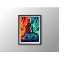 blade runner 2049 movie art print for vintage home decor