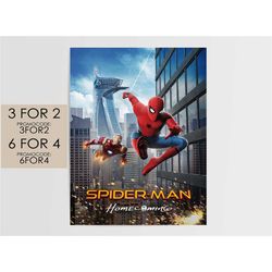 spider-man: homecoming 2017 poster - marvel movie poster