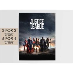 justice league 2017 poster - dc movie poster