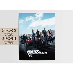 fast & furious 6 2013 poster - movie