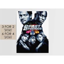 2 fast 2 furious 2003 poster - movie