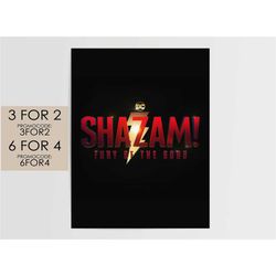 shazam! fury of the gods 2023 poster -