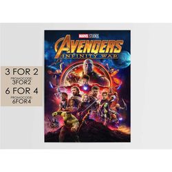 avengers: infinity war 2018 poster - marvel movie