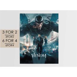 venom 2018 poster - dc movie poster art