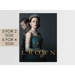 the crown poster - tv movie poster art