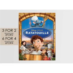 ratatouille 2007 poster - disney pixar movie poster