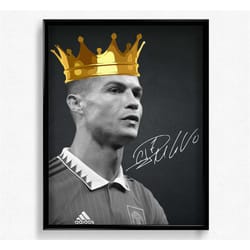 posters & prints cristiano ronaldo wall art home