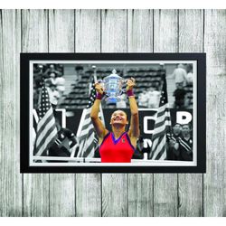 posters & prints emma raducanu tennis wall art