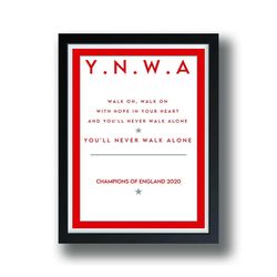 posters & prints liverpool champions football liverpool ynwa
