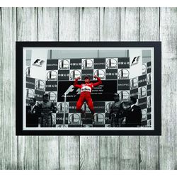 posters & prints michael shumacher formula 1 ferrari