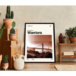 warriors movie, warriors poster, golden state film, minimalist