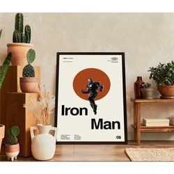 iron man movie poster, marvel film, iron man