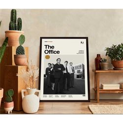 the office movie poster, ed helms, retro movie,