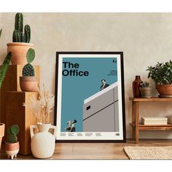 the office movie poster, steve carell, vintage poster,