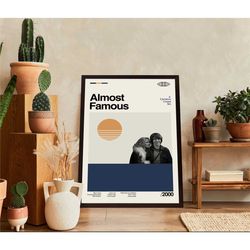 almost famous poster, almost famous movie, cameron crowe