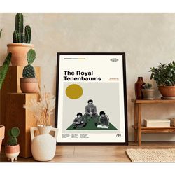 the royal tenenbaums poster - wes anderson -