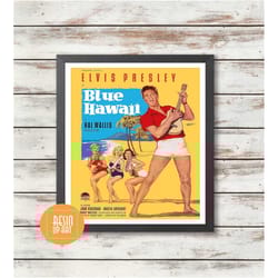 elvis presley - blue hawaii - movie poster