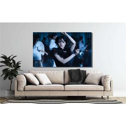 wednesday addams canvas, wednesday addams poster, wednesday addams