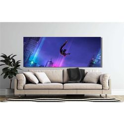 miles morales poster print, spiderman poster print, spiderman